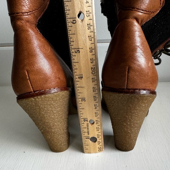 Sam Edelman Tara Two Tone Bootie Sz 6.5 - Picture 12 of 15